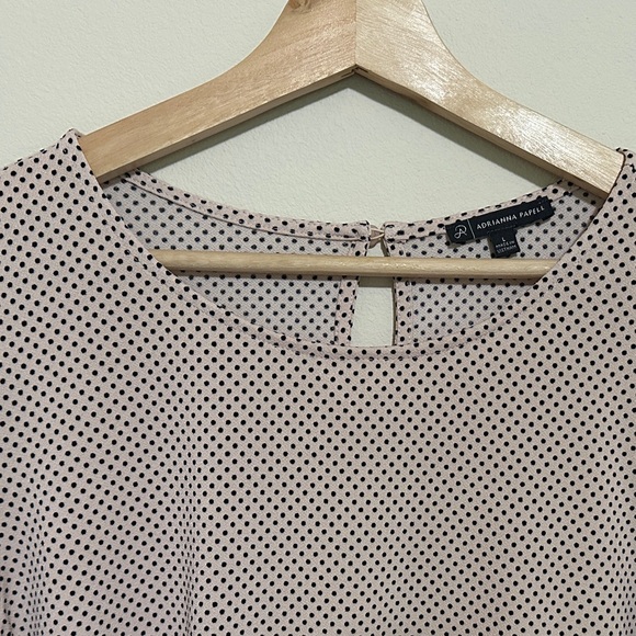 EUC: Adrianna Papell polka dot - Picture 4 of 5